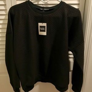 Young and Reckless Black Sweater